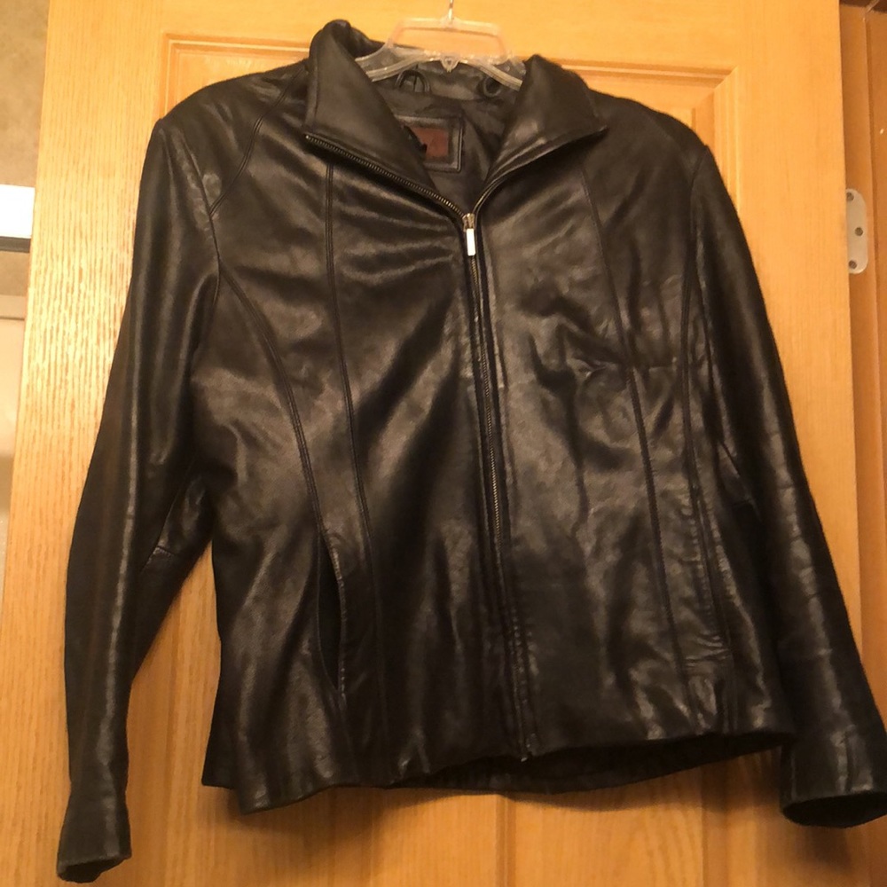 Siena Black Leather Jacket